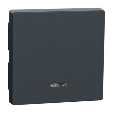 Klapka, Merten System M, s průzorem, antracit, termoplast matný SCHNEIDER 431014