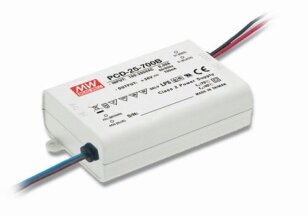 Napájecí zdroj pro LED 25W 1400mA MEAN WELL PCD-25-1400B