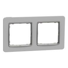 Rámeček dvojnásobný Šedý kámen,Sedna Design/Elements SCHNEIDER SDD393802