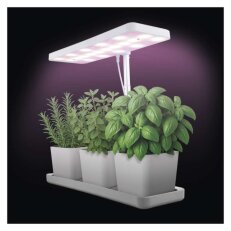 LED GROW pěstební lampa 7 W, časovač, stmívatelná, bílá EMOS Z7904