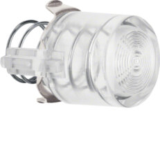 Knoflík na tlačítko a kontrolku E10, Berker 1930/Glas, čirá transp. WTF5285T