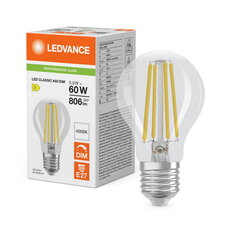 Světelný zdroj LED CLASSIC A DIM P 5.9W 840 Clear E27 LEDVANCE 4099854776977