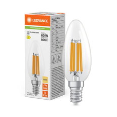 Světelný zdroj LED CLASSIC B DIM P 5.9W 830 Clear E14 LEDVANCE 4099854777813