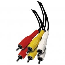 AV kabel 3RCA/M-3RCA/M 1,5M Emos SD4201