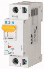 Jistič PL7-C25/1N, char C, 1+N-pólový, 10kA, 25A EATON 262751