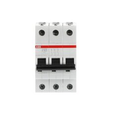 S203M-K16 3 fázový jistič 16 A char. K 10kA ABB 2CDS273001R0467