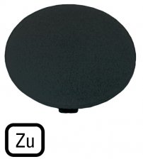 Eaton M22-XDP-S-D2 Tlačítková výplň do hřibového tlačítka, Zu, černá