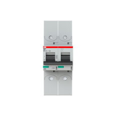 S802S-C50-R jistič 2p char. C 50A pro kabelové oko 50kA ABB 2CCS862002R0504