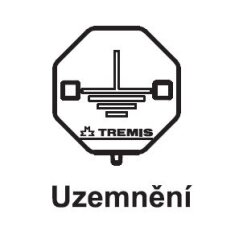 Štítek označení uzemnění (plast) TREMIS VS055