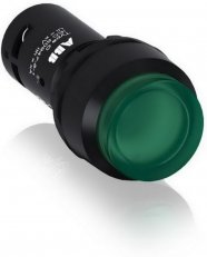 CP3-11G-10 Tlačítko zelené, prosvětlené, včetně LED ABB 1SFA619102R1112