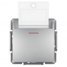 Asfora Spínač pro hotelové karty, alu SCHNEIDER EPH6200161