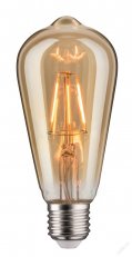 1879 LED žárovka Vintage Rustika 4W E27 230V 1700K 250lm zlatá 284.07 28407