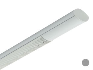 Trevos 16065 MO 258 E zářivkové svítidlo interiérové,(RAL 9003)a bílou mřížkou