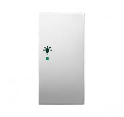 ABB Future linear Kryt 2nás pravý symbol osvětlení ušlechtilá ocel SRL-2-R-866