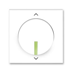 Kryt spínače žaluz s krátkocest. ovl. 3299M-A00110 42 bílá/ledová zelená Neo ABB