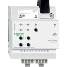 KNX žaluziový akční člen REG-K/2x/10+manuální režim SCHNEIDER MTN649802