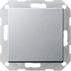 Tlačítkový křížový spínač System 55 F hliník GIRA 012726