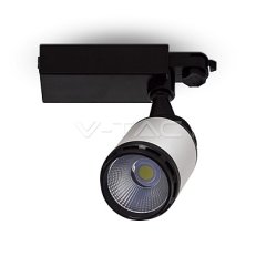 25W LED track Light Black/White Body White, VT-4528 V-TAC SKU1337
