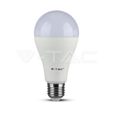 LED žárovka V-TAC 17W E27 A65 Plastic Natural White VT-217