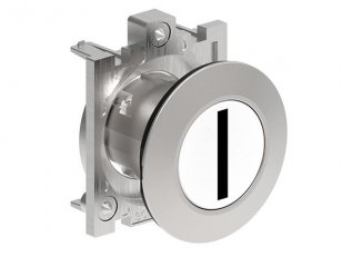 Tlačítkový ovladač, s návratem,  ?30mm z