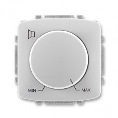 Regulátor hlasitosti 100 V, s krytem 5016A-A10100 S šedá Tango ABB