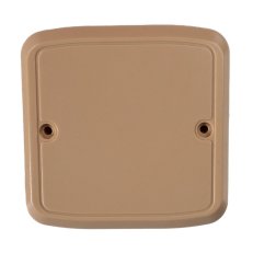 VÍČKO LIŠTOVÉ KRABICE LK 80X28 T, konfigurace I1, barva světle hnědá