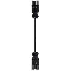 kabel propojovací se dvěma konektory gesis, 3-pól, 3*1,5mm2, délka 4m, černý