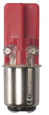 Žárovka LED, KSZ-LED 8662, červená, ~/= 24V / 0,045A GROTHE 38662