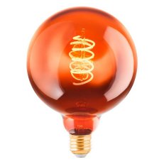 Světelný zdroj E27-LED G125 4W 2000K měď EGLO 110093