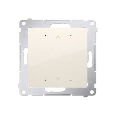 Ovladač tlačítkový SHUTTER [Wi-Fi] 2x5A, 230V, krémováová DEZ1W.01/41