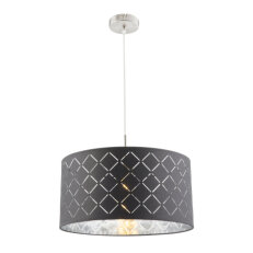 Závěsné svítidlo KIDAL nikl 1xE27, max. 60W 230V GLOBO 15228H