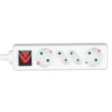 4 Holes Socket Whit Switch (3G 1.5MM2 X