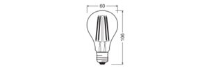 Světelný zdroj LEDVANCE LED CLASSIC A DAYLIGHT SENSOR S 7.3W 827 Clear E27