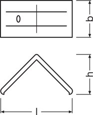 LEDVANCE Medium Profiles for LED Strips -PM06/MB