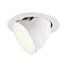 NUMINOS GIMBLE XL, zápustné stropní svítidlo bílé 4000 K 55° SLV 1006081