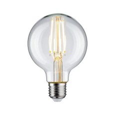 Filament 230V LED Globe G80 E27 7,5W 2700K čirá PAULMANN 28956