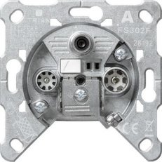 Anténní zásuvka FS 302 F vložka GIRA 093700