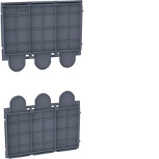Zádní kryt svorek x630/P630, dlouhý, 3-pól. HAGER HYW050H