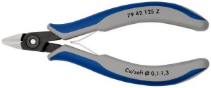 Přesné boční štípací kleště na elektroniku 125 mm KNIPEX 79 42 125 Z