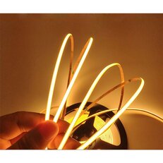 LED COB světelný pás 5m, 10W/m, 1000lm/m, CRi>90, IP44, teplá bílá SOLIGHT WM616