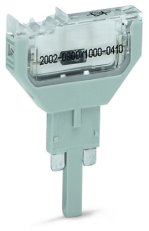 Zásuvný modul pro základní svorky 2pól. šedá WAGO 2002-800/1000-410