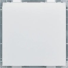 LED signální světlo jednobarevné 1,6 W, 45x45 mm, bílá BERKER WXF603