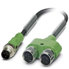 SAC-4PY-MS- 1,5-PUR/2XF Kabel senzoru/aktoru 1436220