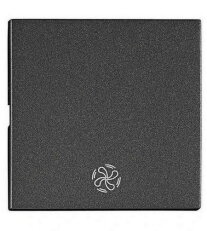 Kryt spínačů a ovladačů, symbol ventilátor, antracit SCHRACK EV112206--