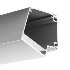 Difuzor KLUŚ HSP-47 pro LED hliníkové profily mléčný 1m, B17051M_1