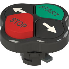 Čtyřtlačítko - Průměr otvoru: 22 mm; Poč