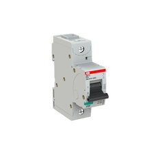 S801C-D10 jistič 1p char. D 10A s klecovou svorkou Icu 25kA ABB 2CCS881001R0101