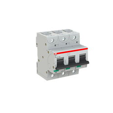 S803N-C6 jistič 3P char. C 6A s klecovou svorkou 36kA ABB 2CCS893001R0064