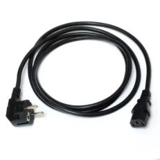 806-454 síťový kabel 230V úhlov/přímá,2m