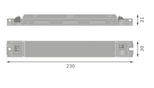 LED DRIVER DIP-SWITCH LINEAR HIGH EFFICACY  100/350-500/220